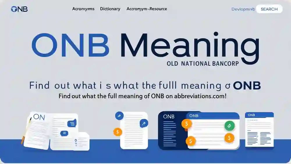 ONB Meaning