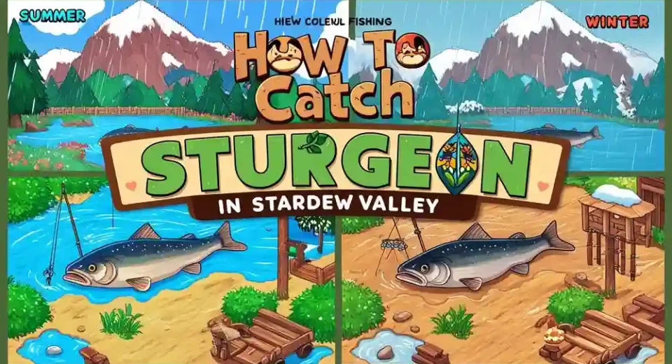 How to catch sturgeon stardew valley