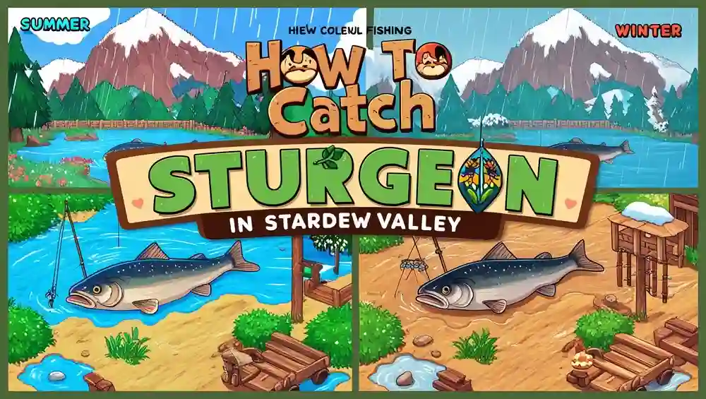 How to catch sturgeon stardew valley