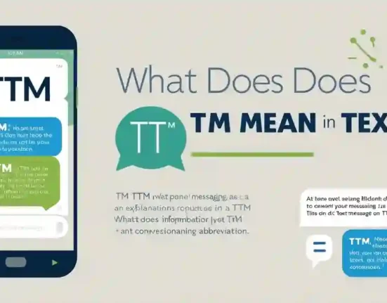 What does ttm mean in text